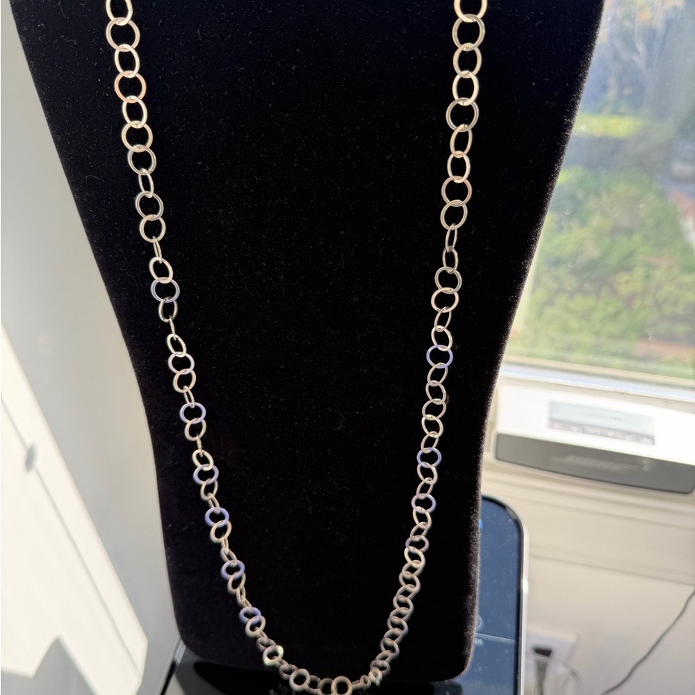Sterling Silver Link Chain Necklace